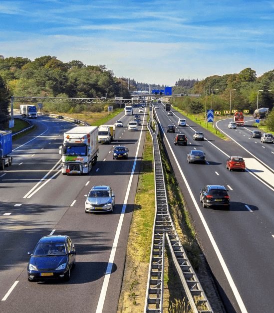 Tráfico en autopista